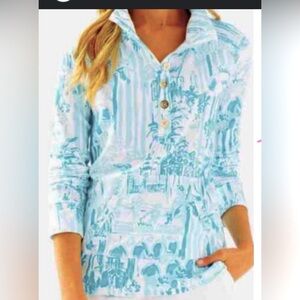 Lilly Pulitzer Half Button Up
